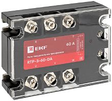 Реле твердотельное EKF PROxima RTP-60-DA 60А 400В DC картинка